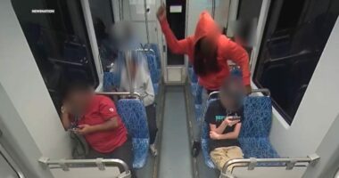 Chilling video shows moments before Ukrainian refugee stabbed to death on Charlotte light rail
