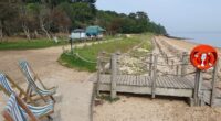 Coast path dedicated to King Charles is forced to divert