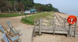 Coast path dedicated to King Charles is forced to divert