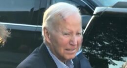 Concerns for frail Joe Biden as he is seen with shocking head wound