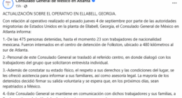Consulate General of Mexico releases update on ICE raid