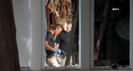 Cops hunt armed perp in caper that left elderly couple burned to death