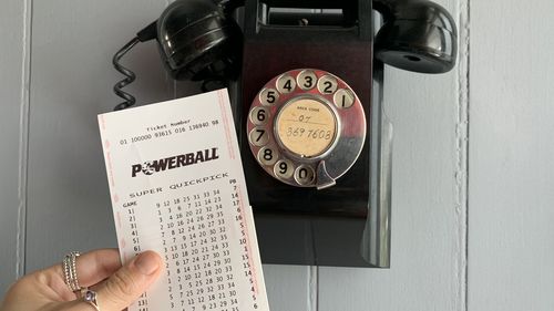 Powerball lottery ticket