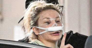 Courtney Stodden unrecognizable as she leaves plastic surgeon's office