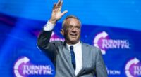 Crowds at Charlie Kirk's vigil go wild as RFK Jr gets standing ovation