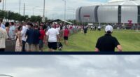 Crowds turned away from Kirk memorial