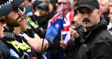 Deport Thomas Sewell NOW: Aussies demand neo-Nazi leader is sent back to his own country as petition reaches 45,000 signatures in just three days