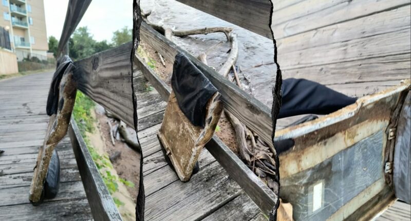 Dog-walking man stumbles on suspected debris from Reagan National plane crash 7 months later