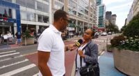 Don Lemon's VERY sour face after street interviewer awkwardly agrees Trump's policing plan