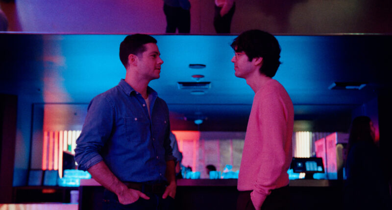 Dylan O'Brien and James Sweeney star in the dark comedy 'Twinless'