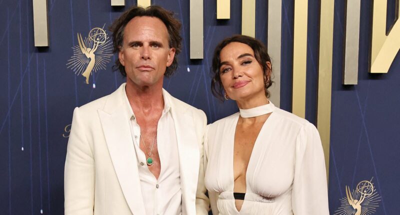 Emmy Awards 2025: White Lotus star Walton Goggins hits the red carpet