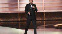 Emmys host Nate Bargatze jokes about the television industry, devises gag to keep speeches short