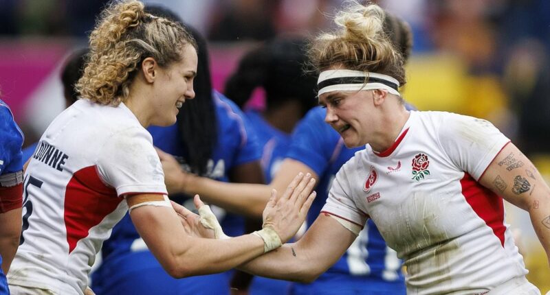 England 35-17 France: Ellie Kildunne and Meg Jones star to set up Women's Rugby World Cup final with Canada