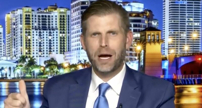 Eric Trump rants Deep State plotted to break up Trump and Melania