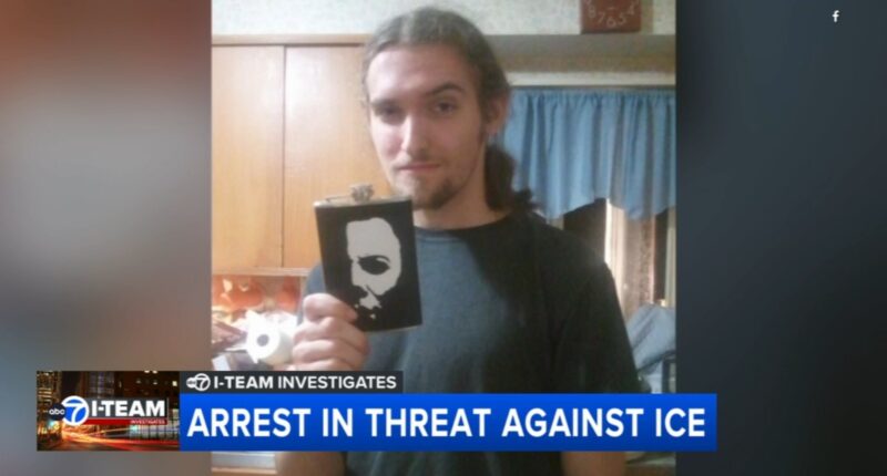FBI Chicago arrests Michael Stover, Downers Grove man accused of threatening ICE and 'well known political figures'