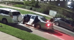 A terrified family say they have been forced to move after a masked group fired shots into their home in south-west Melbourne.