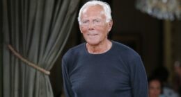 Fashion designer Giorgio Armani dies