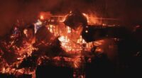 A heritage wedding venue in the Hawkesbury has ignited overnight.