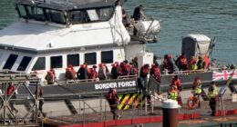 First migrant boat reaches British shores in nearly three years