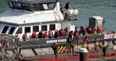 First migrant boat reaches British shores in nearly three years