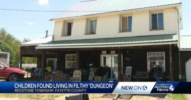 Five children found locked in a 'dungeon'