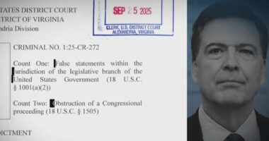 Following Comey indictment, Trump suggests more political prosecutions could be coming