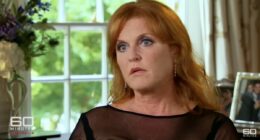 Footage of Sarah Ferguson storming out of a TV interview when asked about cash-for-access scandal is shared online amid fallout over Duchess's email to Jeffrey Epstein 