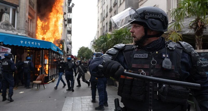 France arrests hundreds as 'Block Everything' protests erupt across country