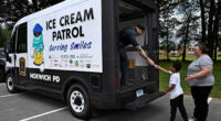 Freeze! Police ice cream trucks seek to portray officers in a positive light