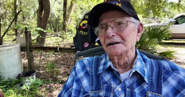 Funds raised after vehicle crashes into 92-year-old veteran’s Florida home