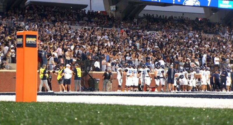 Georgia Southern amasses over 500 yards in win over Maine