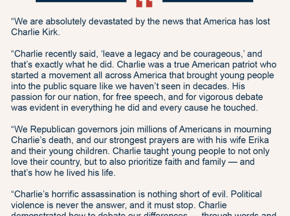 Georgia to fly flags half-staff in honor of Charlie Kirk, officials respond to his death
