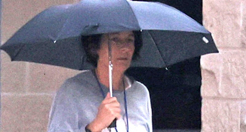 Ghislaine Maxwell goes for stroll at new minimum-security prison as former townhouse hits market