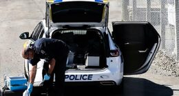 Grim fears grow for missing kids of fugitive father shot dead by cop