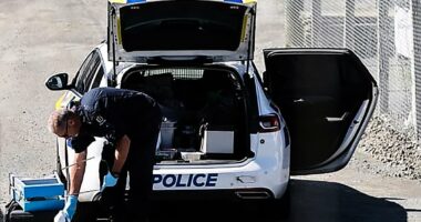 Grim fears grow for missing kids of fugitive father shot dead by cop