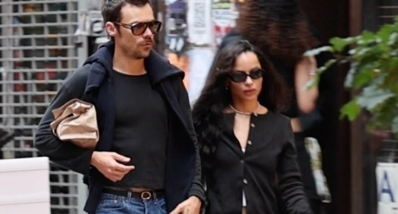 Harry Styles and Zoe Kravitz pack on PDA as romance heats up