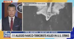 Hegseth: More Venezuelan narco traffickers will 'face the same fate'