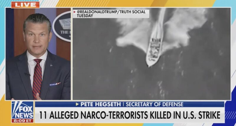 Hegseth: More Venezuelan narco traffickers will 'face the same fate'