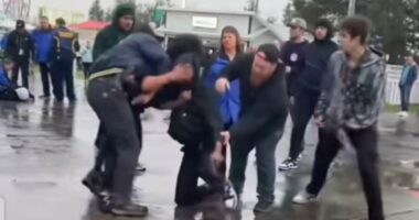 Heroic Alaskan takes down gunman during brawl at state fair