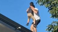 Hersheypark hero reveals moment he spotted boy on edge of monorail