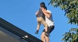 Hersheypark hero reveals moment he spotted boy on edge of monorail