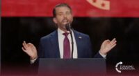 Hilarious moment Don Jr impersonates his father in rare roast
