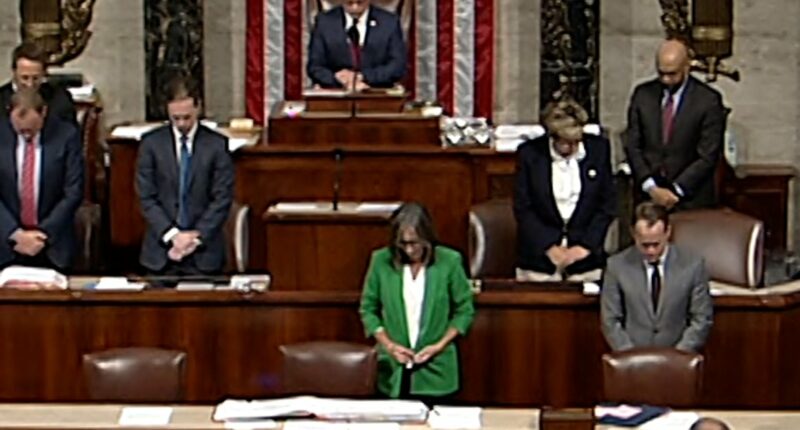 House holds moment of silence for Charlie Kirk