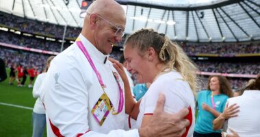 How England's World Cup heroes plot to take their success into the next stratosphere, writes ALEX BYWATER - as the RFU releases merchandise within minutes of record-breaking final win