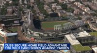How to watch Chicago Cubs home playoff game: ABC7 to broadcast National League Wild Card Series against San Diego Padres