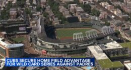 How to watch Chicago Cubs home playoff game: ABC7 to broadcast National League Wild Card Series against San Diego Padres