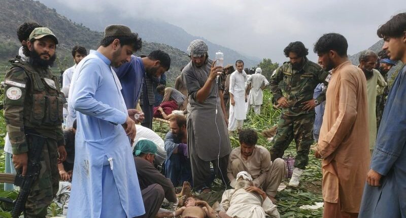 Hundreds dead after 6.0 magnitude earthquake rocks Afghanistan
