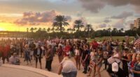 Hundreds gather in Ormond Beach to honor Charlie Kirk