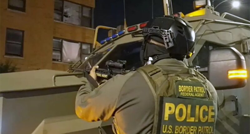 Hundreds of federal agents in Chicago carry out operation targeting suspected Tren de Aragua gang members