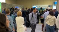 Hundreds of flights cancelled and delayed following ground stops